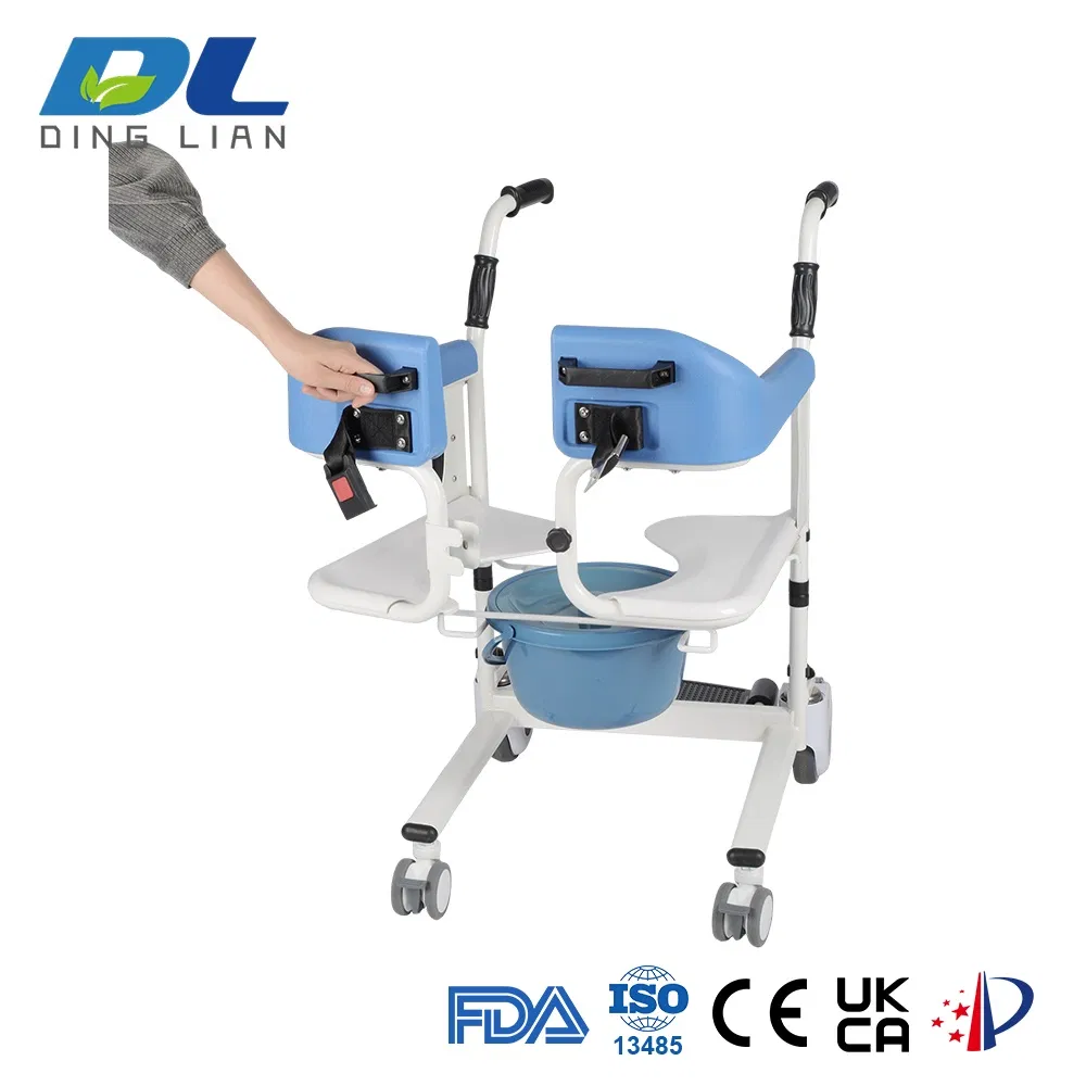 Commercial-Grade Patient Handling Machine - Multi-Function Shifter for Bariatric Transport, Wheelchair &amp; Hygiene Care