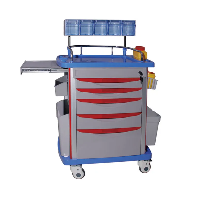 Medical Emergency Cart Front View