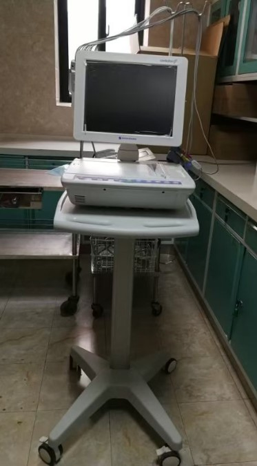 CE RoHS Passed Medical Roll Stand Carts for ECG
