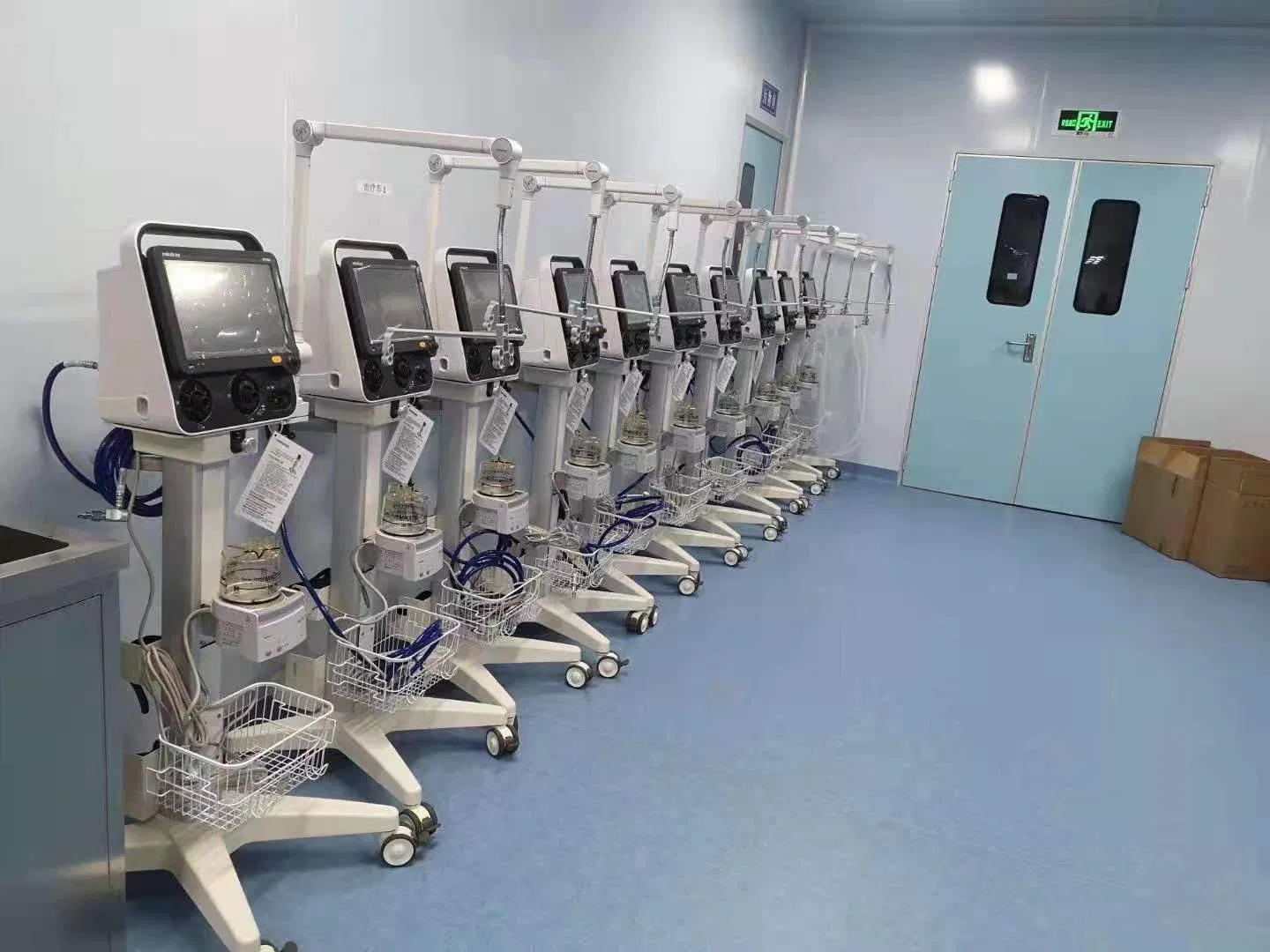 Hight Quality Stable Trolley Carts for Ventilator