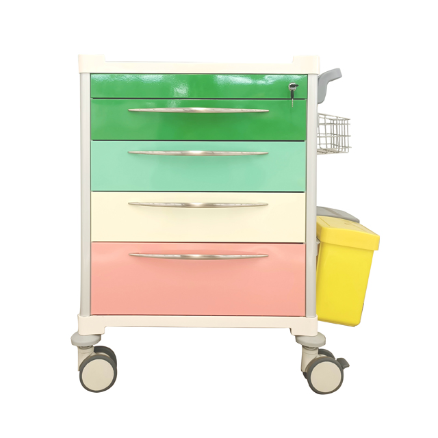 Practical Medical Patient Medication Storage Medicine Dispensing Cart