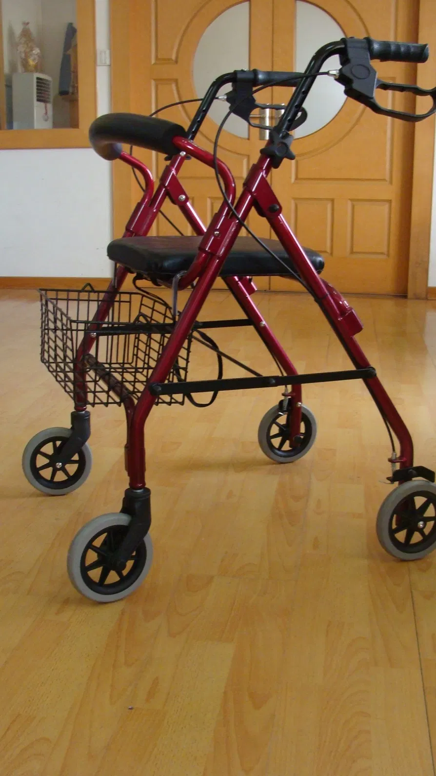 Wheel Drive Brother Medical or Customize Folding with Seat Upright Walker ISO
