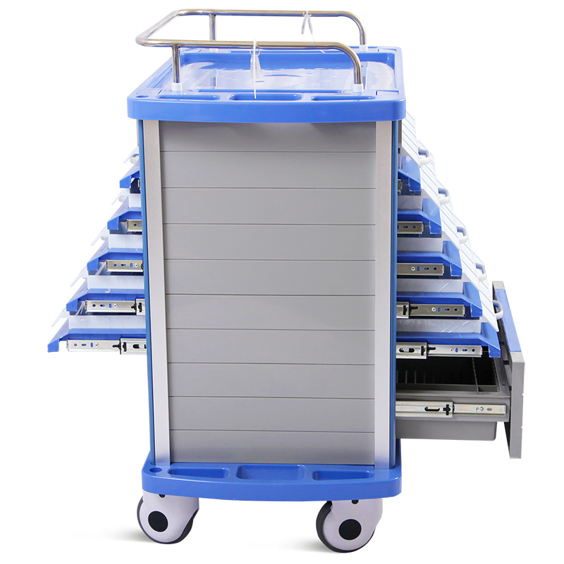 Nwm054-Mt Professional ABS Hospital Nursing Furniture Emergency Medical Crash Cart