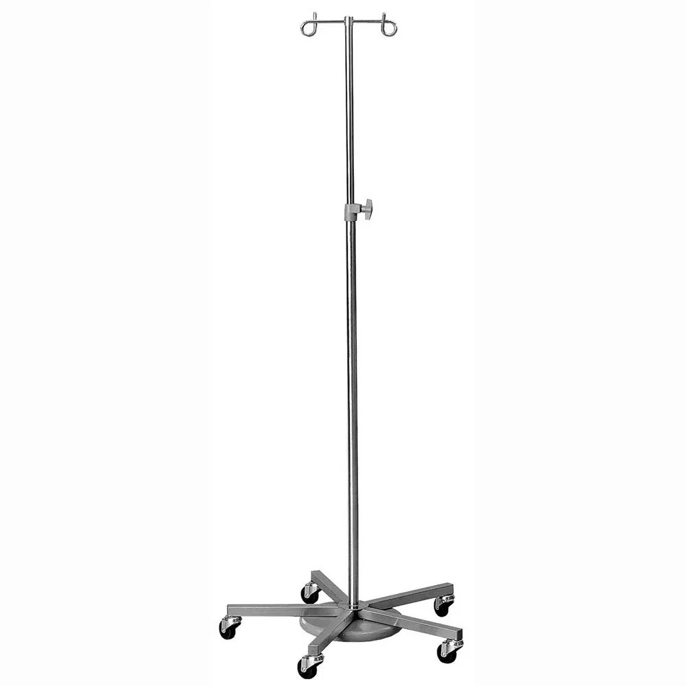 Hospital Equipment Stainless Steel Mobile Infusion Stand