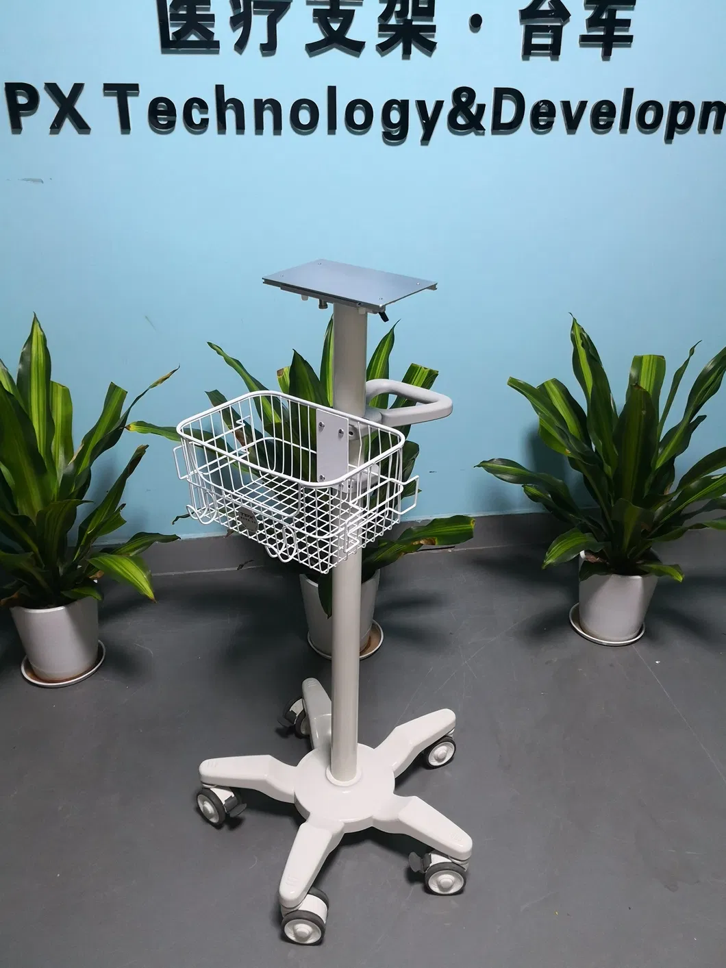 Mobile Medical Equipment Monitor Cart