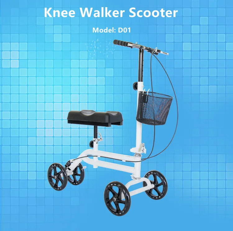 Foldable Walking Aids Knee Scooter