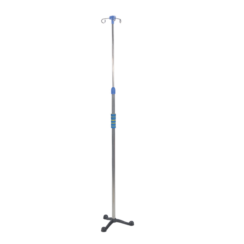 Infusion Stand with Height Adjustment Wheels Mobile IV Stand From Chinese Supplier Medical Use