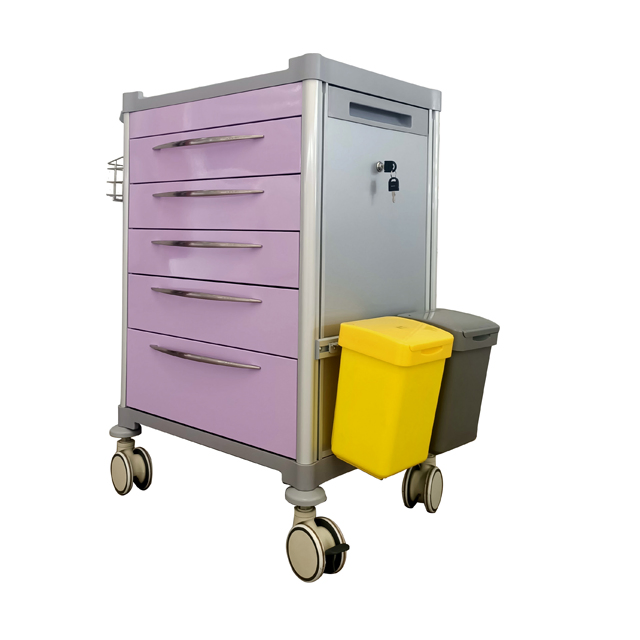 Practical Medical Patient Medication Storage Medicine Dispensing Cart