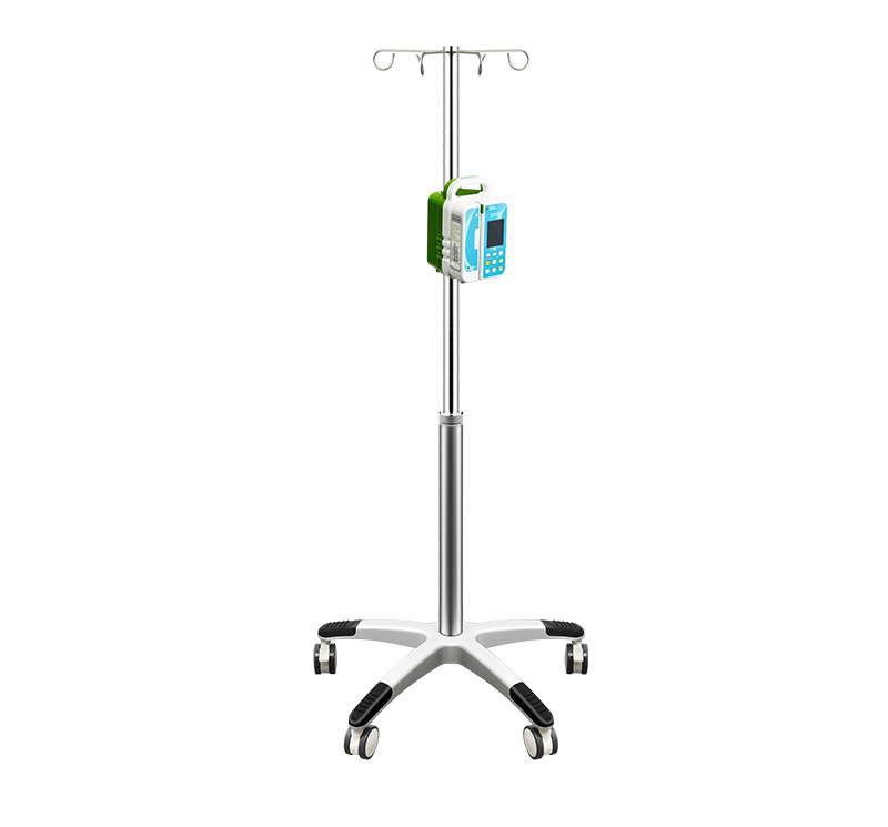 Medical Mobile IV Drip Stand Hospital IV Pole Infusion Drip Stand