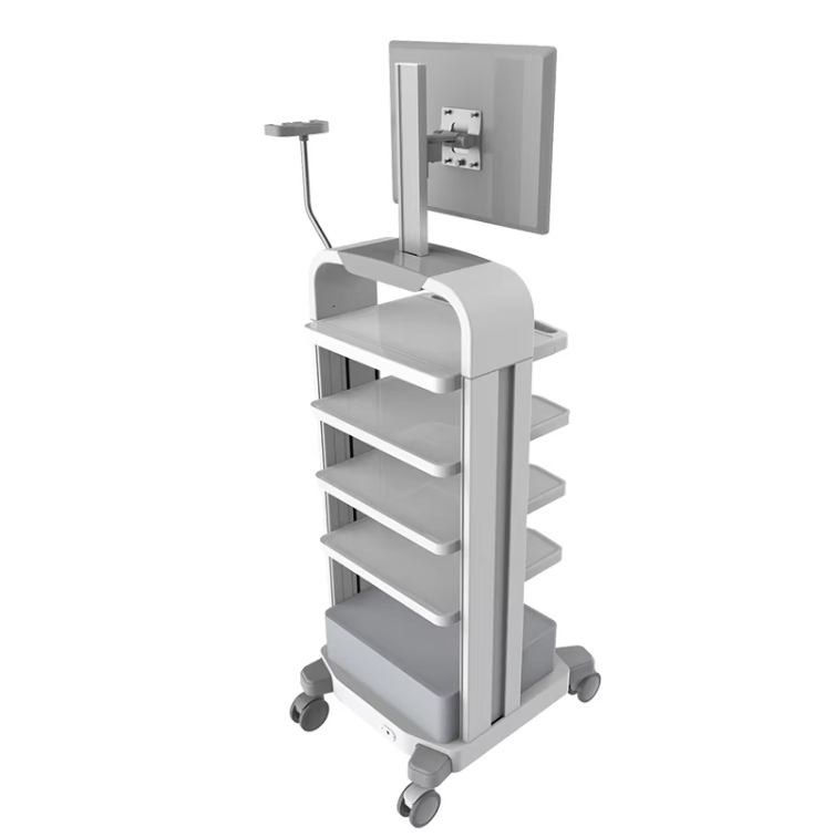 Premium CE Certified Endoscopy Trolley for Medical Professionals