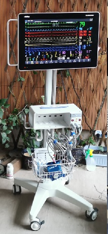 High Quality Factory Price Medical Trolley Cart with CE Rosh Certification for Patient Monitor