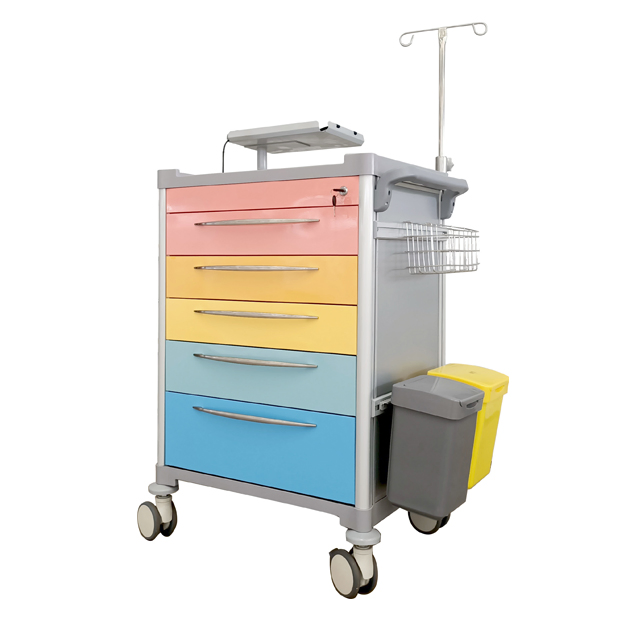 Crash Carts Rescue Hospital Emergency Medications Medical Trolleys