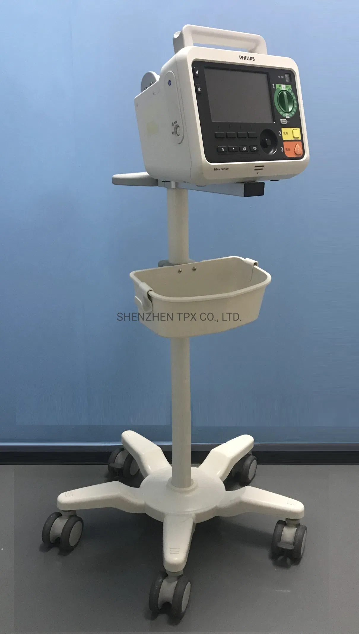 Medical Equipment Endoscope Trolley Carts with 5 Mute Casters