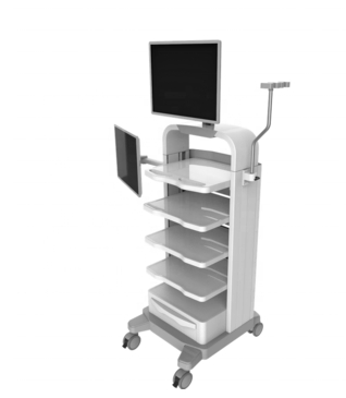 Premium CE Certified Endoscopy Trolley for Medical Professionals