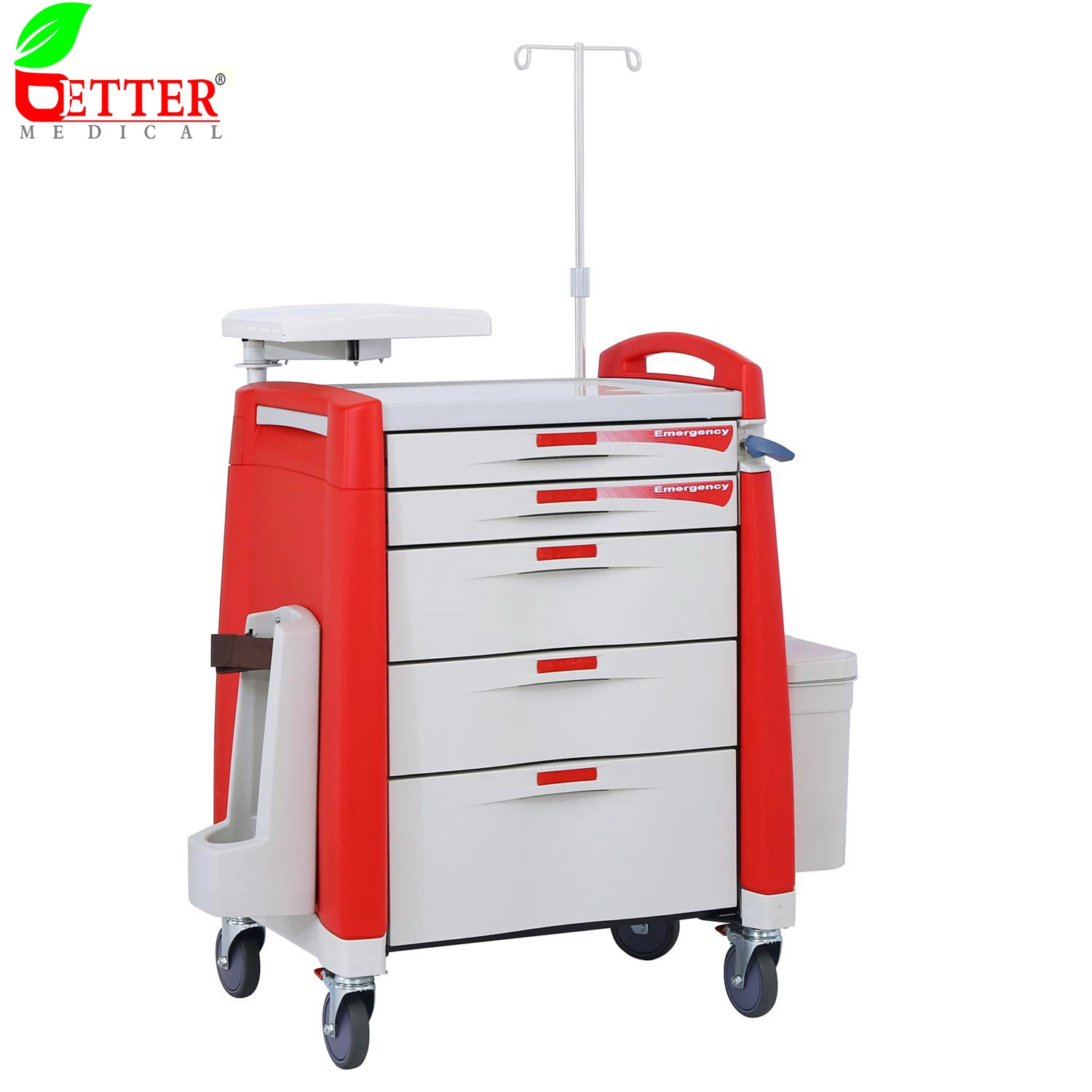 Hospital Furniture Medical Rescue Emergency Crash Cart