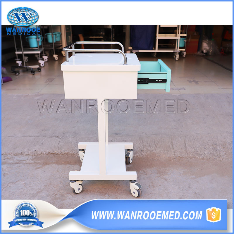 Bit-01 ABS Medical Instrument Emergency Ambulance Nursing Moving Hospital Crash Trolley Cart