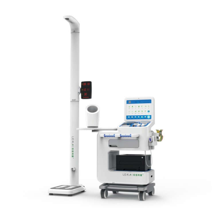 Leka Telemedicine Kiosk Self Service Health Checkup Kiosk