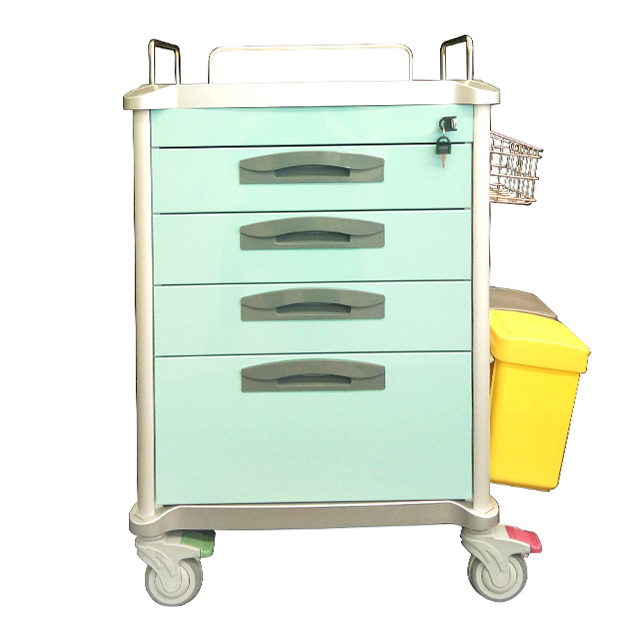 Medical Appliances Trolley Hospital Medication Storage Dispensing Carts