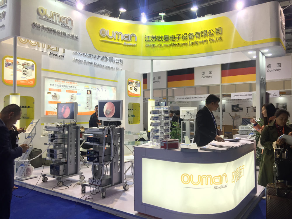 Ouman 5-Layer Medical Trolley Cart for Ent Endoscopy