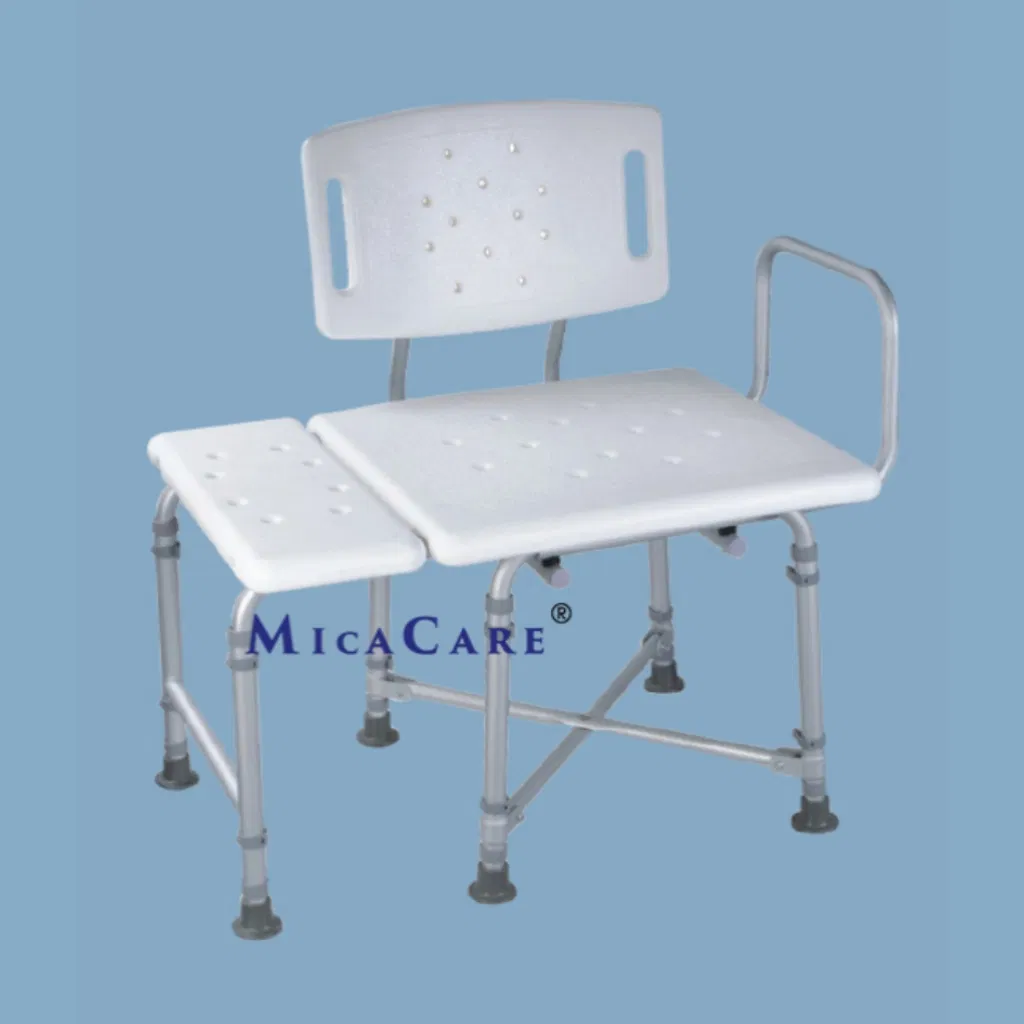 Extended Bariatric Heavy Duty Shower Chair with Back Rest and Handles