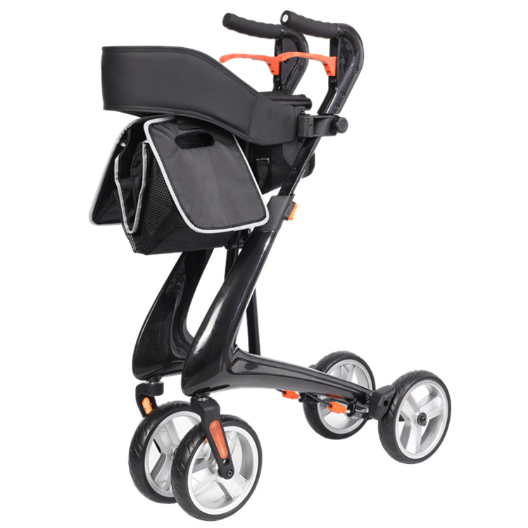 Durable Carbon Fiber Rehabilitation Equipment Walker for Elderly People in Japan for 110 Kg Weight Capacity