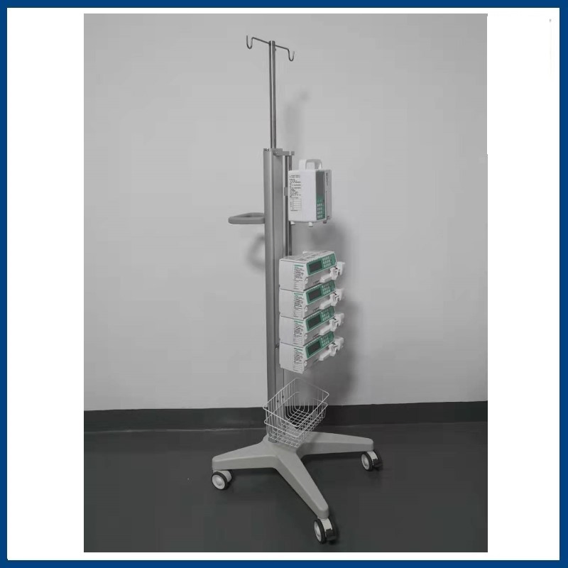 Medical Trolley Roll Stand High Quality Ventilator Hospital Trolley Nursing Cart