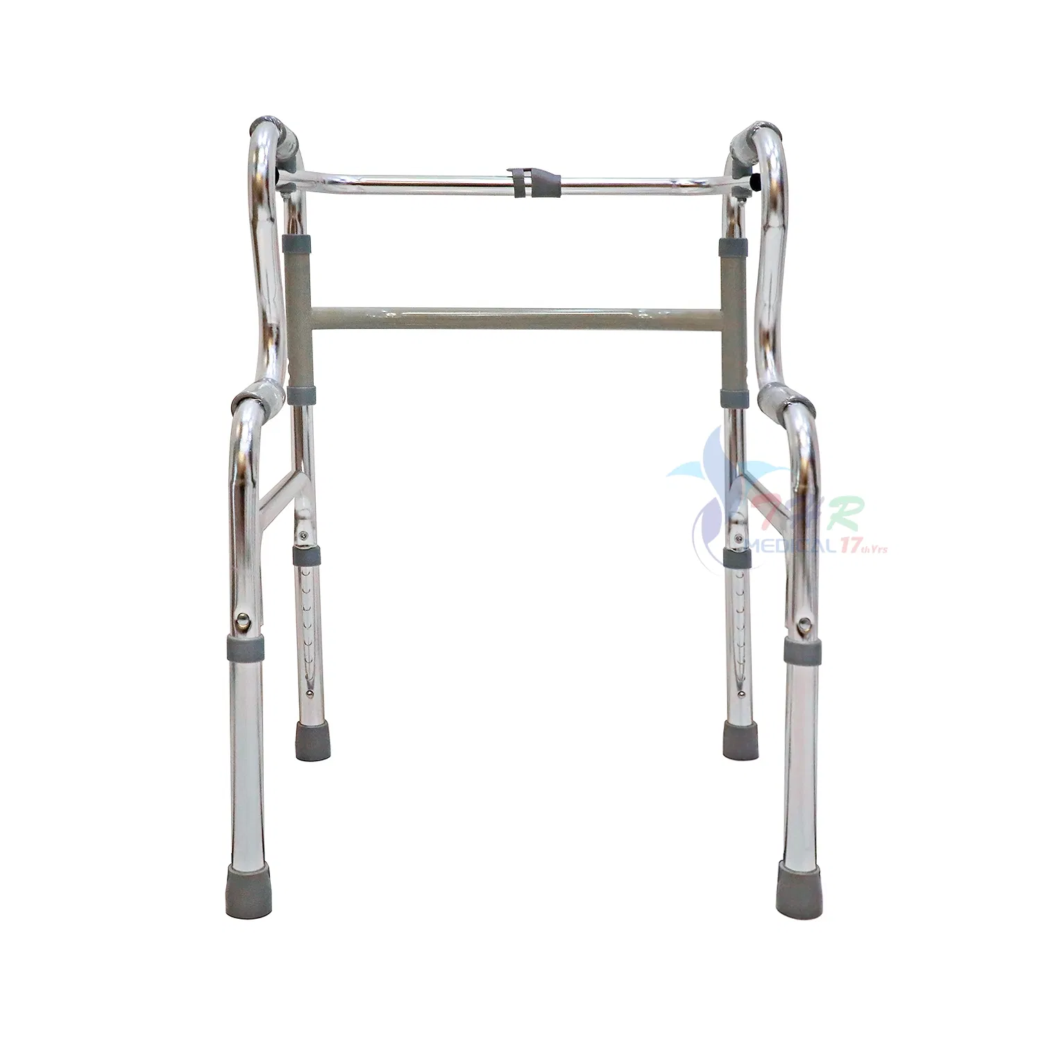 Lightweight Rollator Walker Disabled Folding Mobility Frame Walker Walking Aids for Adults