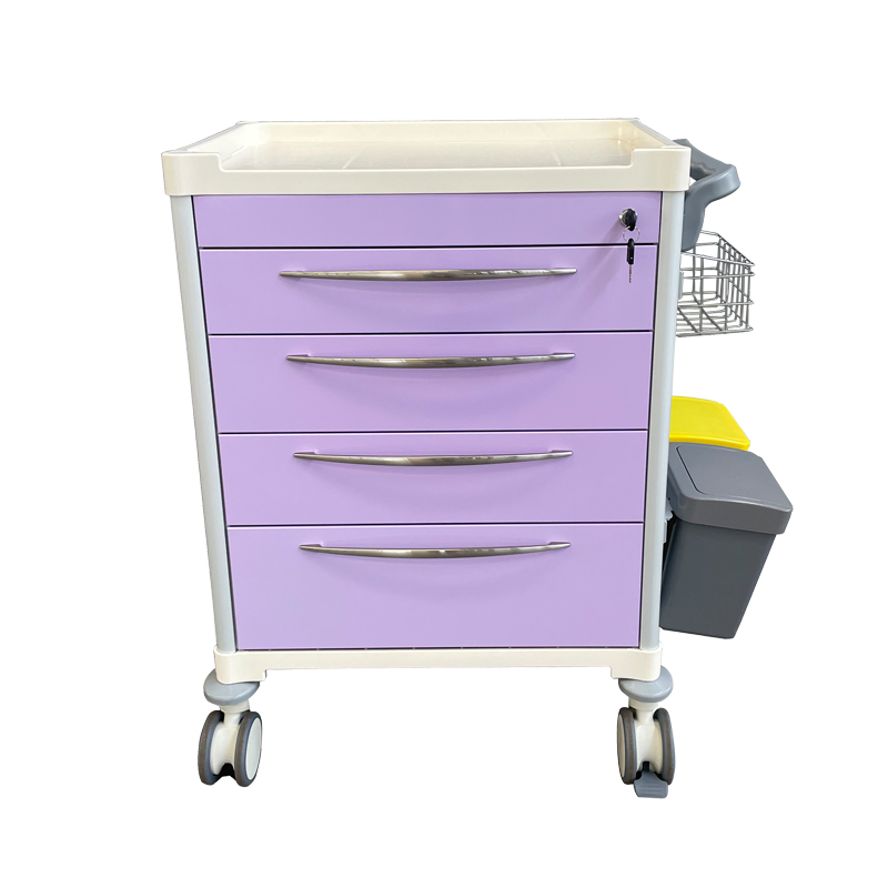 ABS Hospital Medical Medicine Delivery Cart Drug Dispensing Trolley