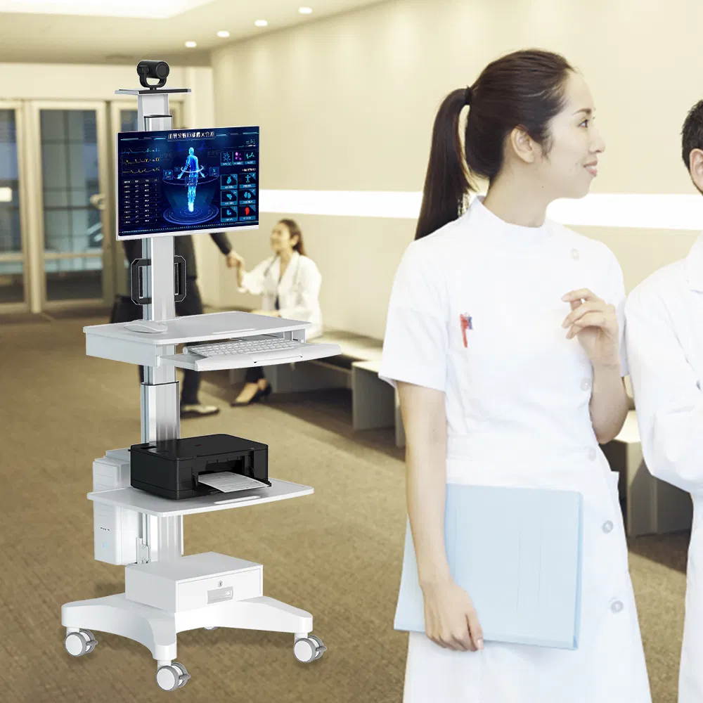 Telemedicine Terminals Mobile Workstation Cart