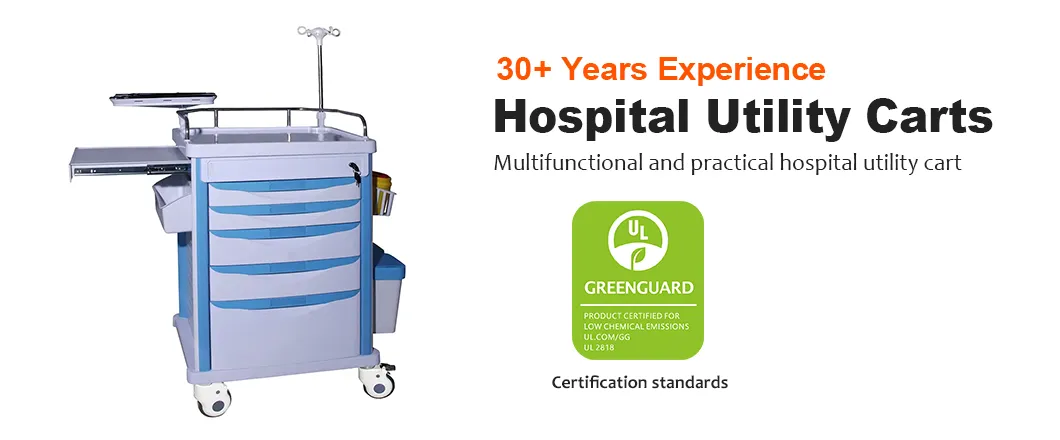 Hospital Utility Cart View 2