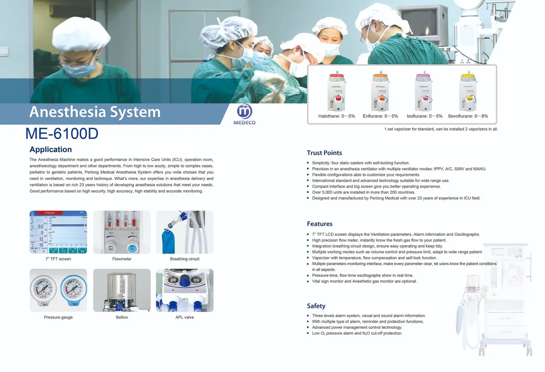 Anesthesia Workstation Detail 2