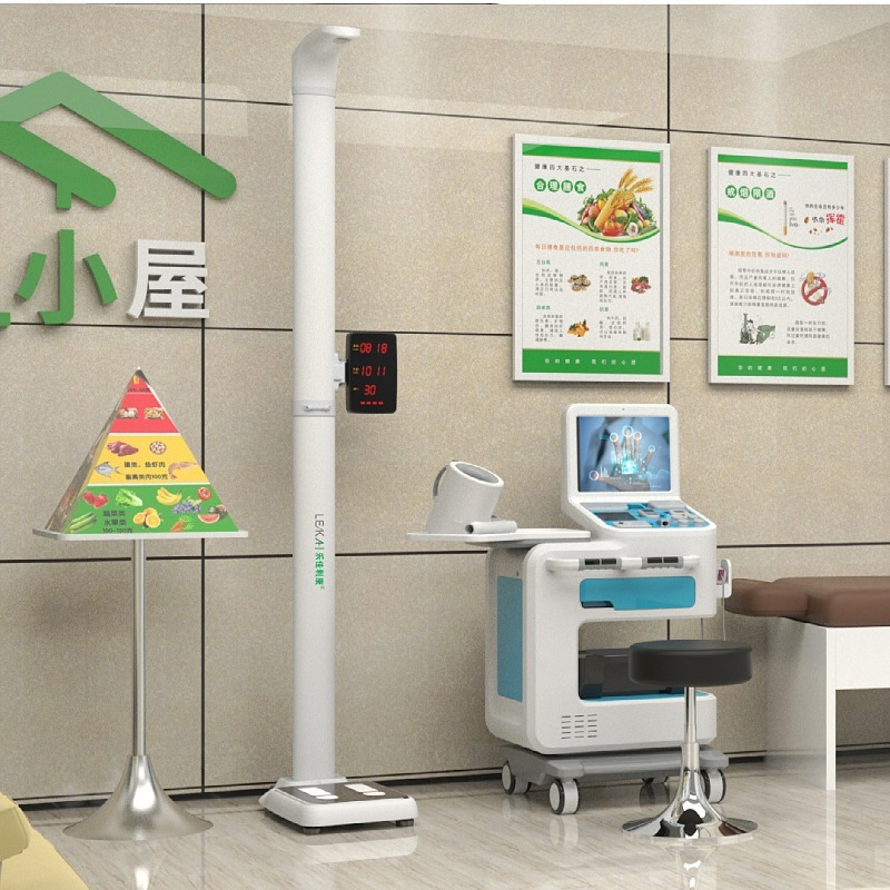 Telemedicine Kiosk with Health Full Body Health Checkup Kiosk