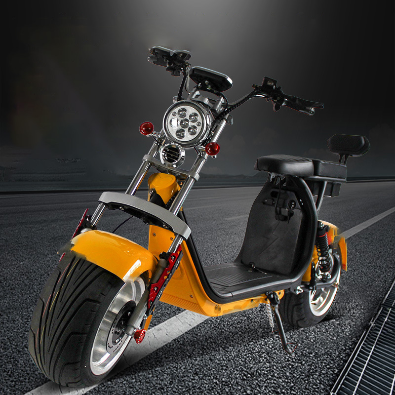 Scooter Premium Suspension Offroad 3600W 4wheel 14 Inch Commercial Tyres for India Stand up 8000W 72V Knee 50 Electric Citycoco Scooters