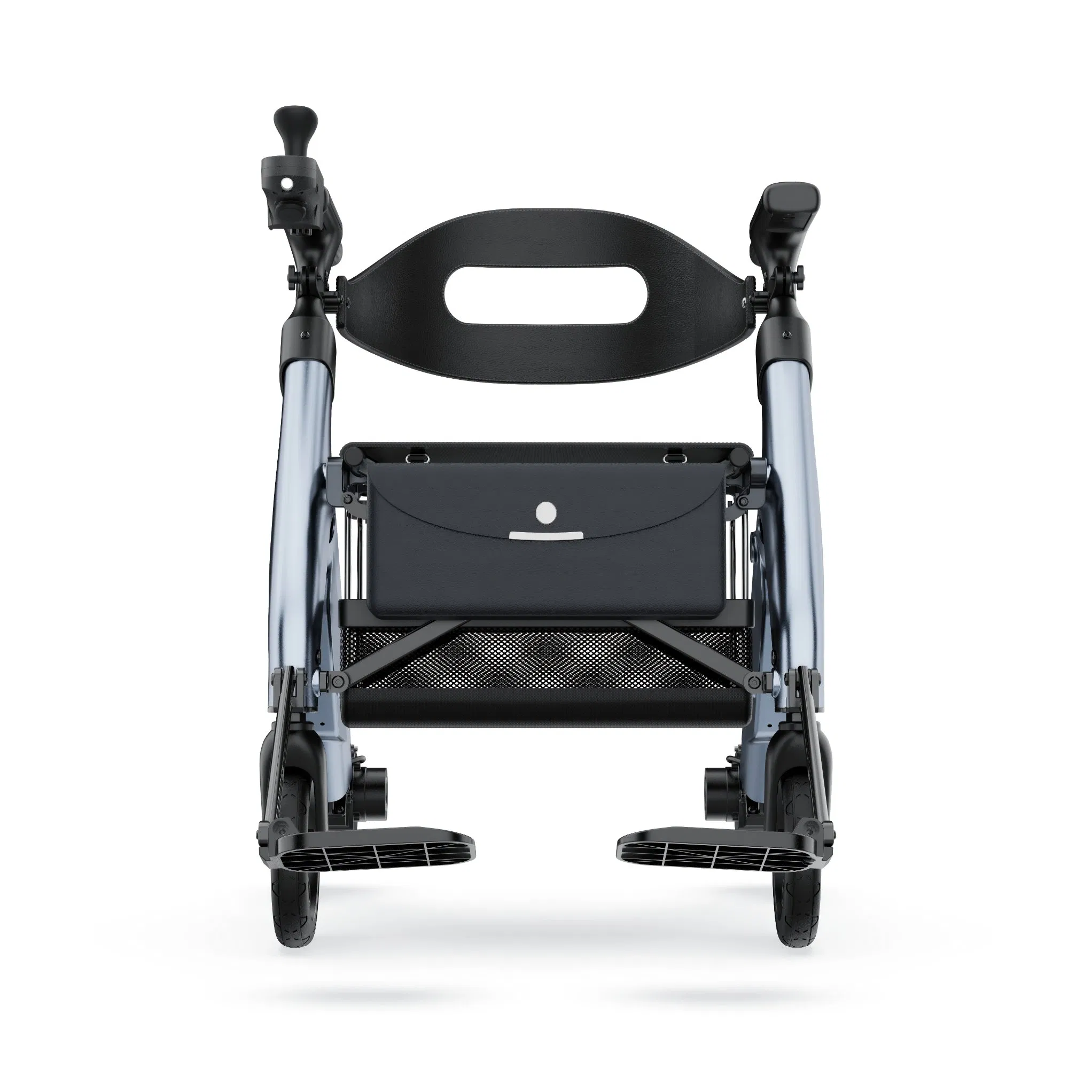 Multifunctional Electric Walker Rollator Lightweight Electric Power Walking Aid Rollator Foldable Rollator for The Elderly