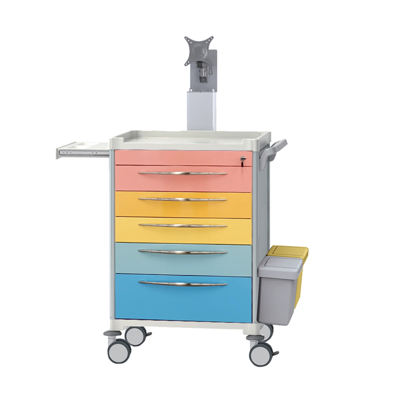 Dental Telemedicine System Medical Computer Workstation Hospitals Trolley