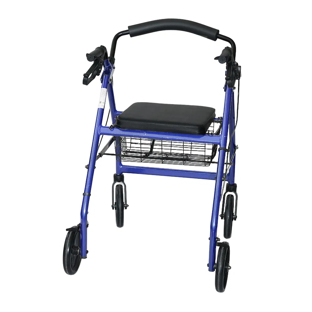 Lightweight &amp; Foldable Rollator with Seat for Seniors