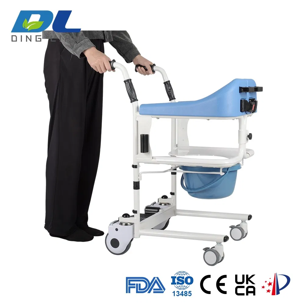 Commercial-Grade Patient Handling Machine - Multi-Function Shifter for Bariatric Transport, Wheelchair &amp; Hygiene Care