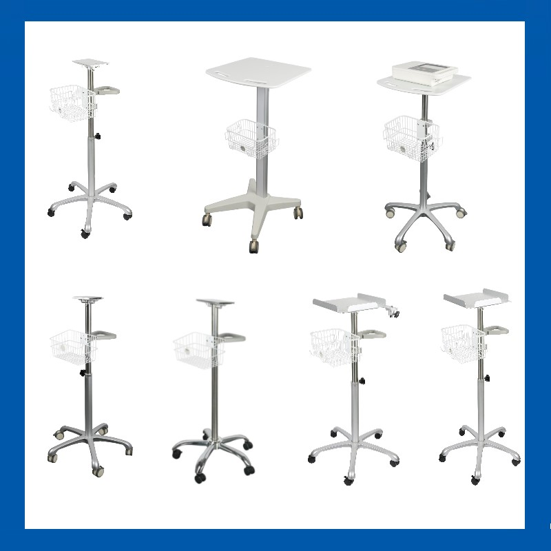 Directly Factory Custom Made Hospital Medical Roll Stands Carts for Medical Device