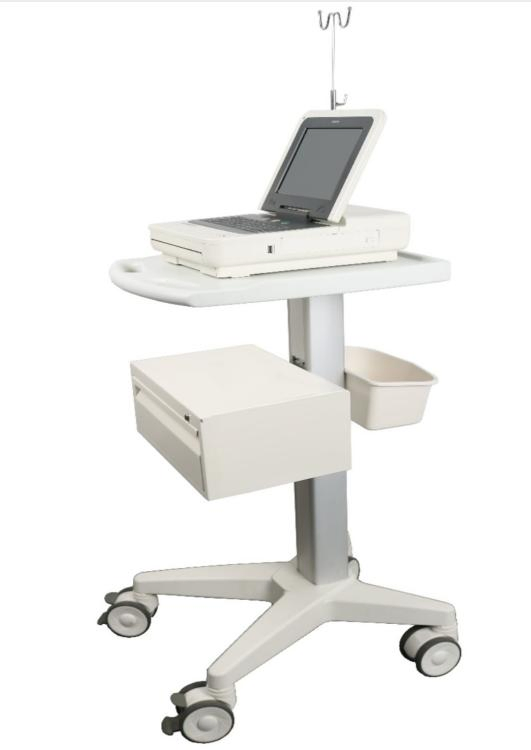 CE RoHS Passed Medical Roll Stand Carts for ECG
