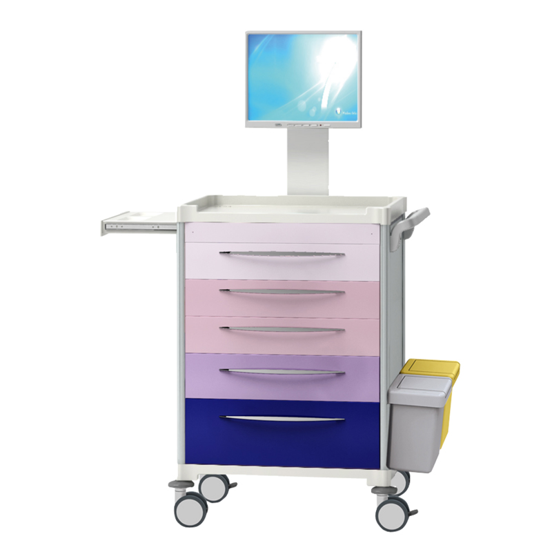 Dental Telemedicine System Medical Computer Workstation Hospitals Trolley