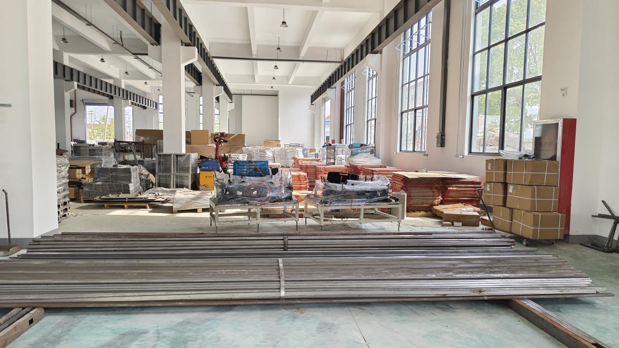 Raw material inspection and preparation at Avelar Medical factory