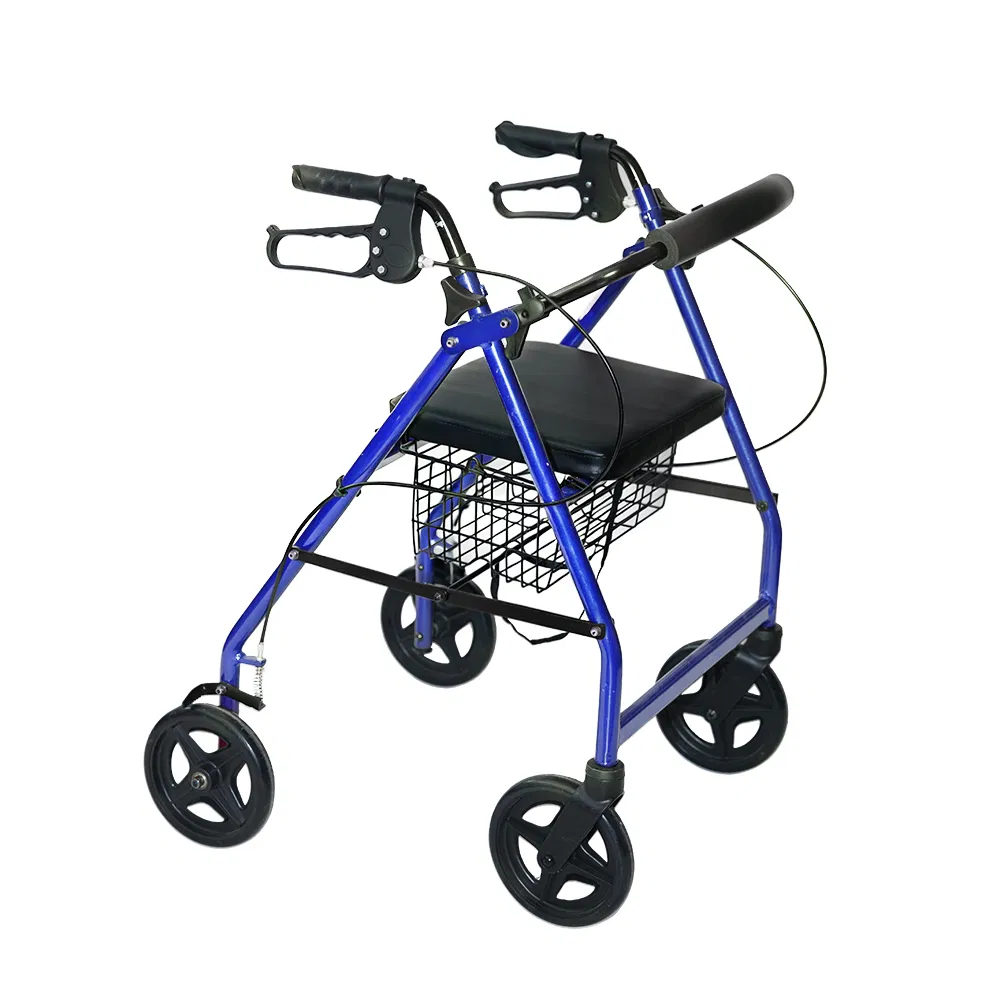 Lightweight &amp; Foldable Rollator with Seat for Seniors