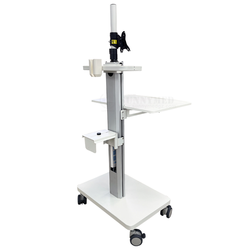 Sy-Poc-2t Medical Endoscopy System Surgery Cart Endoscope Trolley