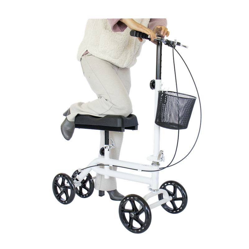 Foldable Walking Aids Trottinette Genou Rollator Walker Knee Scooter