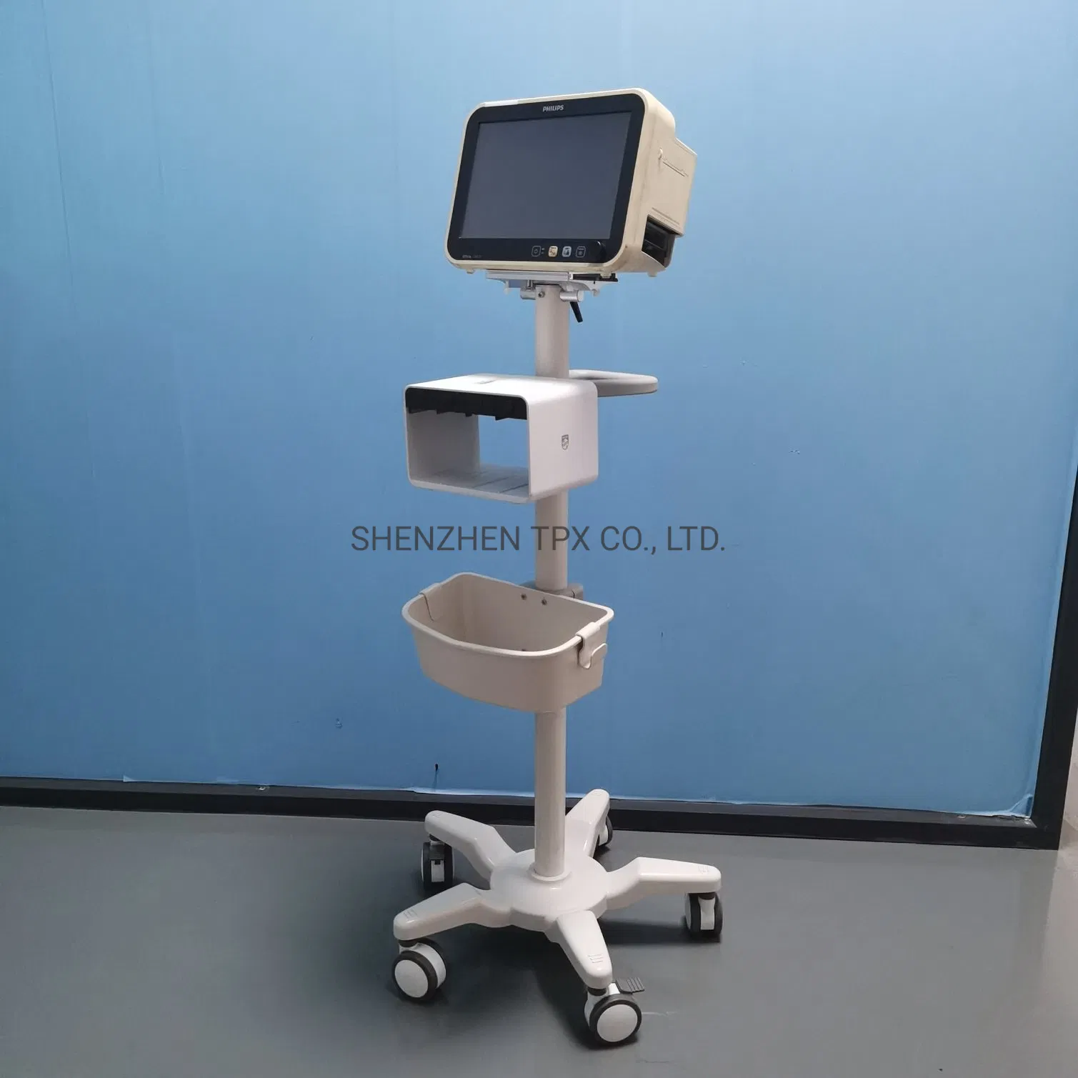 Mobile Medical Equipment Monitor Cart