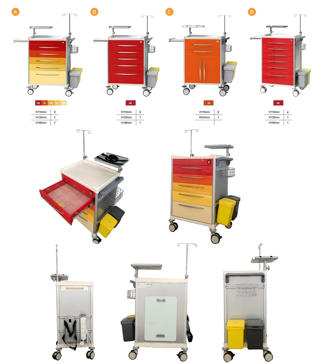 Medical Trolley Dimensions