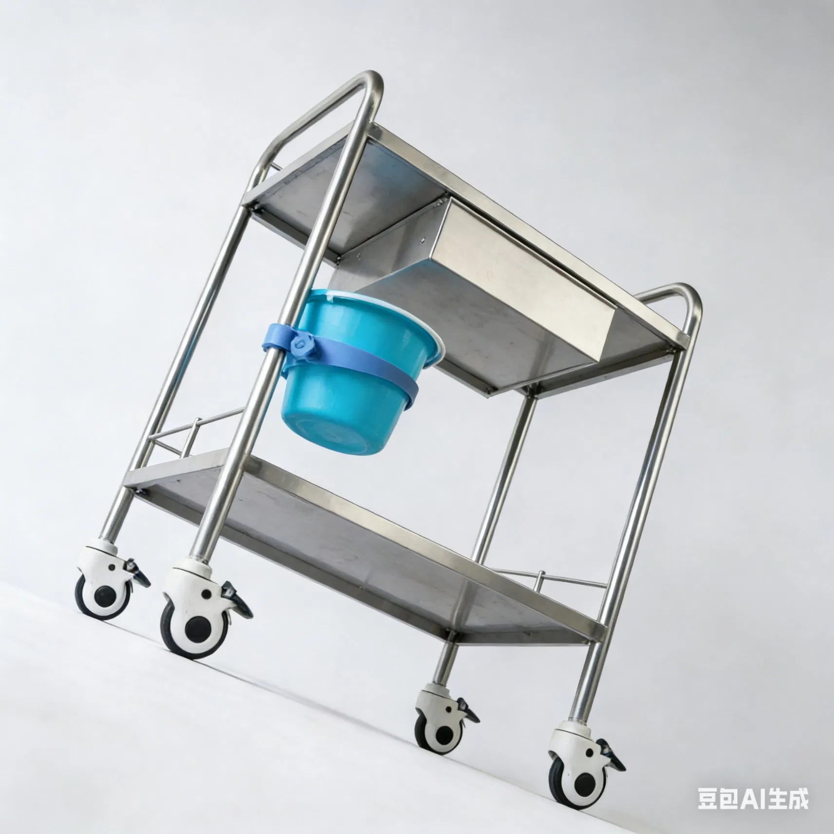 Premium ABS Mobile Emergency Trolley Hospital Crash Cart Medical Rescue Equipment