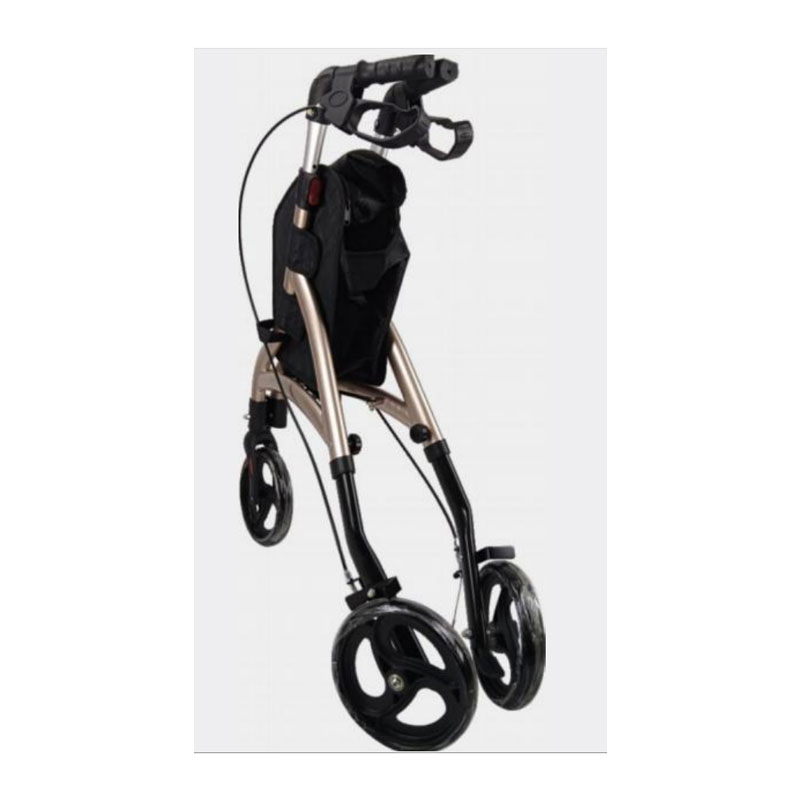 Elderly People Walking Support Provide Stability Folding Aluminum Rollator with Wheels