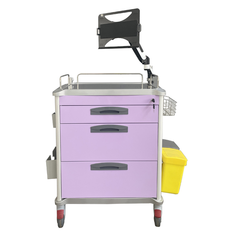 Health Central Medical Medication Dispensing Drawer Trolley Cart