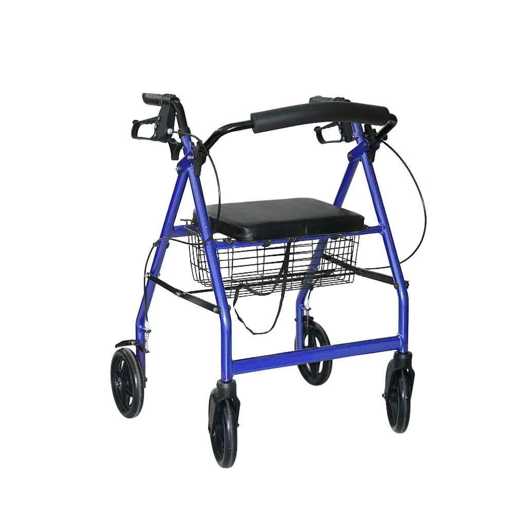 Lightweight &amp; Foldable Rollator with Seat for Seniors